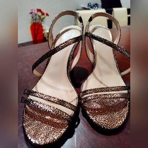 Pelle moda slingback sandals heels